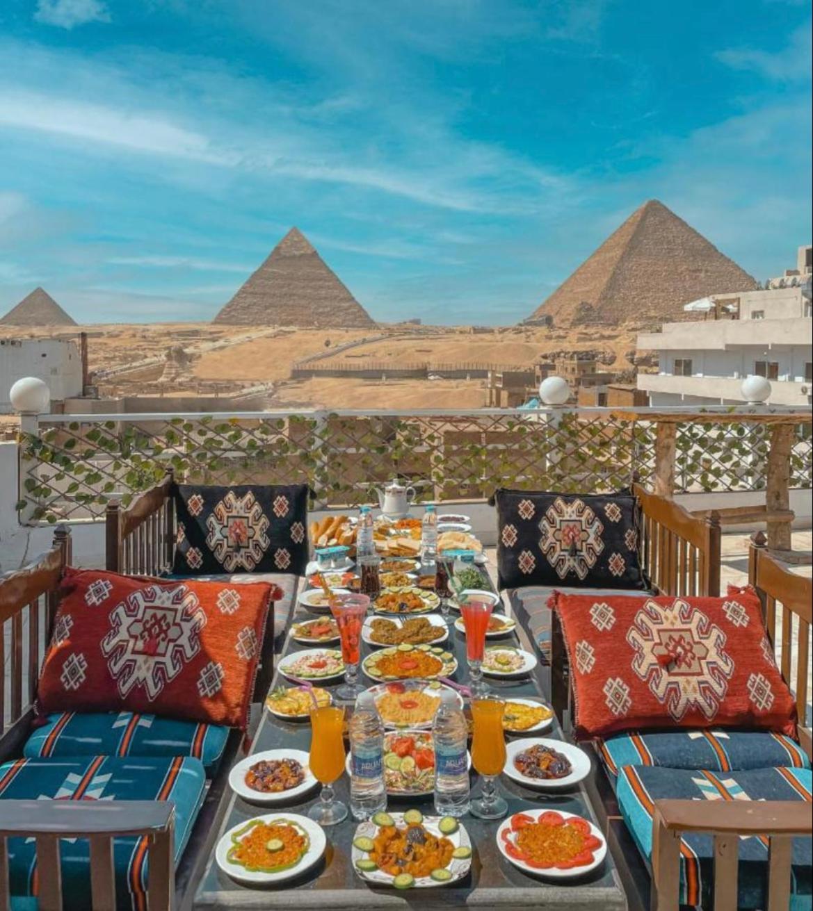 Jimmy Pyramids Hotel Kafrat al Jabal Exterior foto