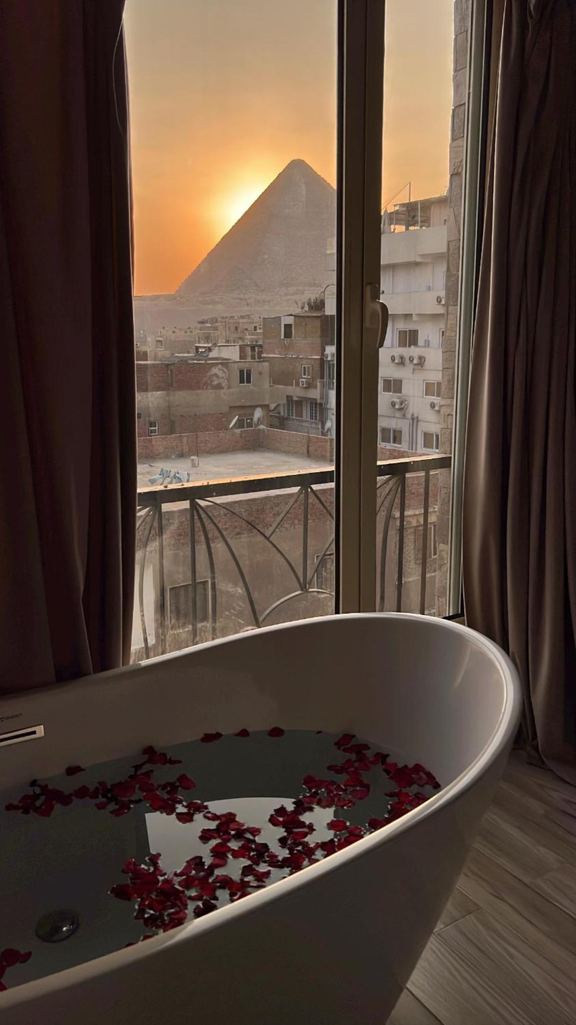 Jimmy Pyramids Hotel Kafrat al Jabal Exterior foto