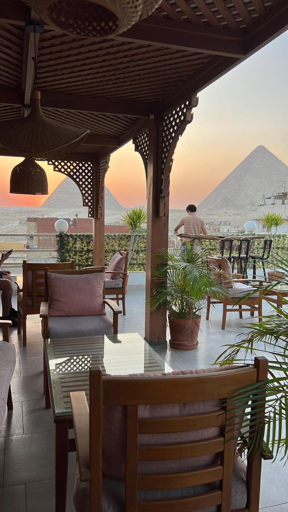 Jimmy Pyramids Hotel Kafrat al Jabal Exterior foto