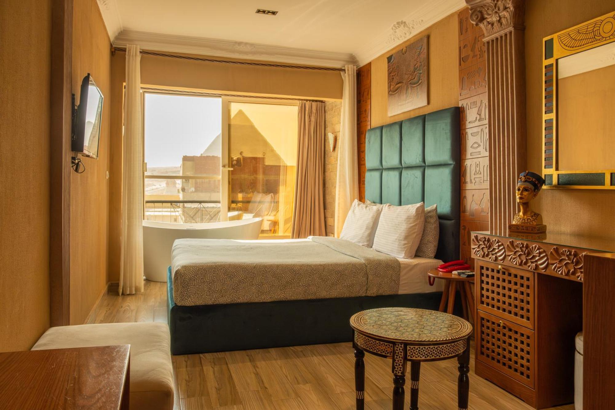 Jimmy Pyramids Hotel Kafrat al Jabal Exterior foto